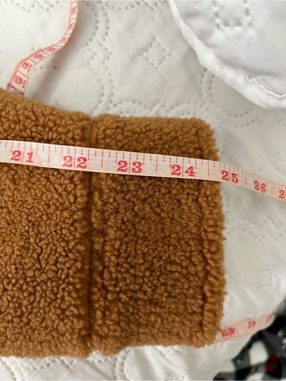 Anthropologie Avec Les Filles Sherpa Trucker Jacket Camel Brown Size L Large - Picture 7 of 13